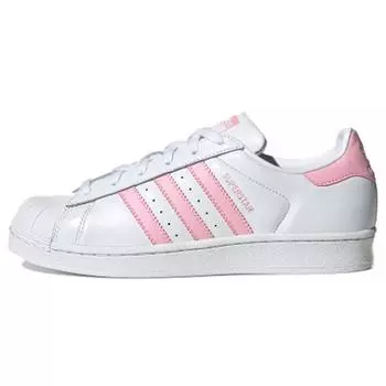 Adidas Superstar True Pink Женские кроссовки White Footwear-White FU7444