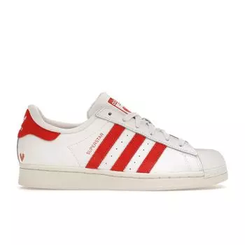 Adidas Superstar Valentines Day 2024 Женские кроссовки White Cloud-White Ярко-красный IG5958 36