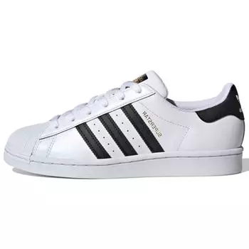 Adidas Superstar White Black Женские кроссовки Cloud-White Core-Black FV3284 38