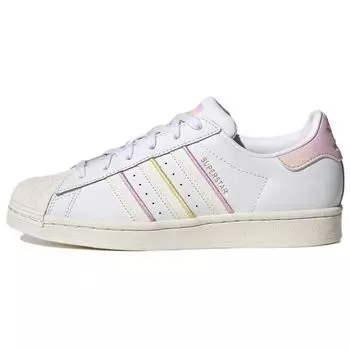 Adidas Superstar White Bliss Lilac Женские кроссовки Cloud-White Core-White H03438 39