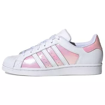 Adidas Superstar White Clear Pink Женские кроссовки Cloud-White FX6042 38
