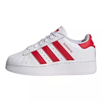 Adidas Superstar XLG Big Kid White Scarlet Детские кроссовки Cloud-White Better-Scarlet IF0551 37