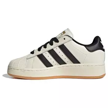 adidas Superstar XLG Cream Black Gum Женские кроссовки Кремово-белые Core-черные ID5698