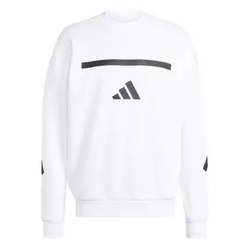 [adidaS] Sweat Zne. Толстовка Ktj48 мужская S белая Jf2451 Jl