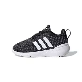 Adidas Swift Run 22 I Black White Детские кроссовки Core-Black Cloud-White Grey-Five GW8184 20