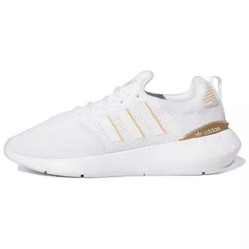 Adidas Swift Run 22 White Gold Metallic Женские кроссовки Footwear-White GZ4973 36