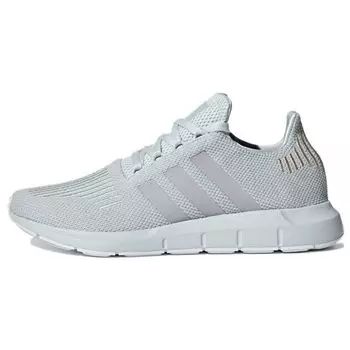 Adidas Swift Run Green Grey Женские кроссовки Cloud-White B37720