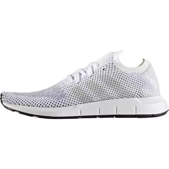 Adidas Swift Run Primeknit Footwear Белые мужские кроссовки Grey-One Core-Black CG4126