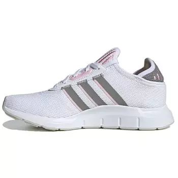 adidas Swift Run X White Charcoal Solid Grey Женские кроссовки Cloud-White True-Pink FY5440 36