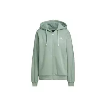 Adidas Свободная толстовка на молнии с капюшоном и шнурком с длинными рукавами Женские куртки Matcha IK9894 L