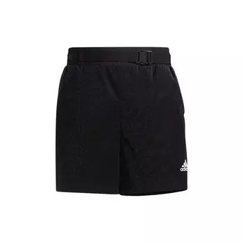 Adidas Swoosh Weave Спортивные шорты женские черные GP0644 M