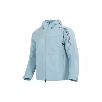 Adidas Tech Comm Тканая куртка с капюшоном Мужская верхняя одежда Синий HR4439 M