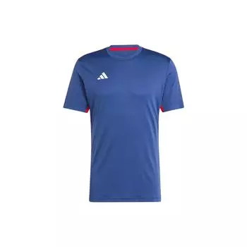 Adidas Tennis Freelift однотонная дышащая прохладная сухая теннисная спортивная футболка с коротким рукавом обычная мужская футболка темно-синего цвета IY9454 XL