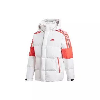 Adidas Теплый спортивный пуховик для спорта на открытом воздухе Мужская верхняя одежда Белый GF0106 XL