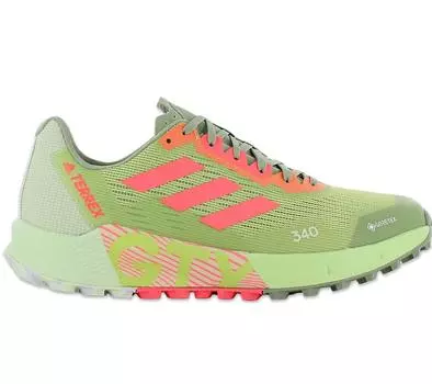 adidas TERREX Agravic Flow 2.0 GTX - GORE-TEX - Мужские кроссовки для трейлраннинга Кроссовки для бега Зеленый H03182 ORIGINAL EU 42 UK 8 зелёный