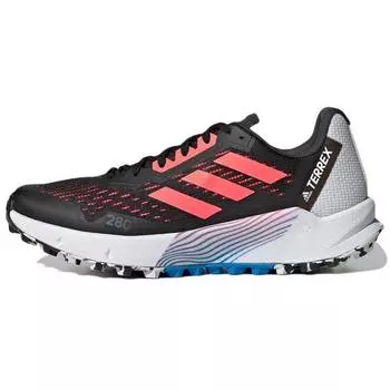 Adidas Terrex Agravic Flow 2 Black Turbo Женские кроссовки Core-Black Blue-Rush H03190