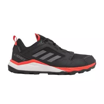 Adidas Terrex Agravic TR GORE-TEX Black Solar Red Мужские кроссовки Core-Black Grey-Four EF6868