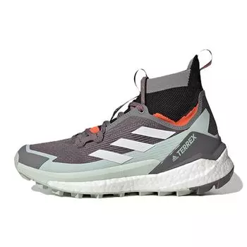 adidas Terrex Free Hiker 2 Trace Grey Crystal White Женские кроссовки Impact-Orange GZ0687 36