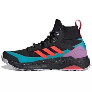 Adidas Terrex Free Hiker Black Purple Tint Женские кроссовки Core-Black Signal-Pink FV6892