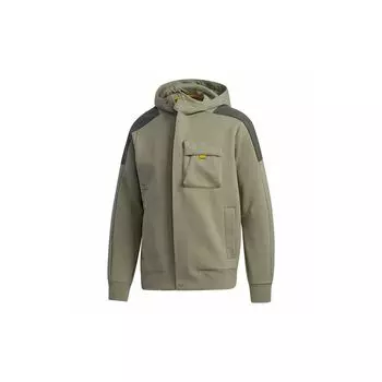 Adidas Terrex Повседневная куртка с капюшоном Мужская верхняя одежда Армейско-зеленый GM4421 M
