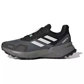 Adidas Terrex Soulstride RAIN.RDY черные серые женские кроссовки Core-черный кристально-белый серый-четыре IE9402 37