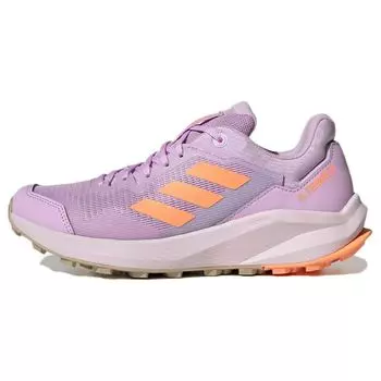adidas Terrex Trail Rider Bliss Lilac Beam Orange Женские кроссовки Фиолетовые Почти синие GW5555 36