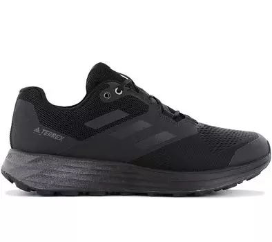adidas TERREX Two Flow — мужские кроссовки для трейлраннинга, черные GY9346 ORIGINAL EU 39 1/3 UK 6 чёрный