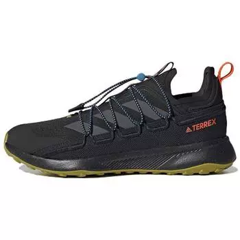 Adidas Terrex Voyager 21 Canvas Black Orange Gum Мужские кроссовки Core-Black Grey-Five Impact-Orange GX8676 42
