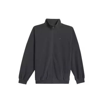 Adidas The 2024 Collection Chapter 01 Однотонная спортивная куртка в баскетбольном стиле Верхняя одежда унисекс Угольно-черный IT2471 XL