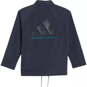 Adidas The 2024 Collection Chapter 03 Баскетбольная тренерская куртка Верхняя одежда унисекс Темно-синий IW5642 L