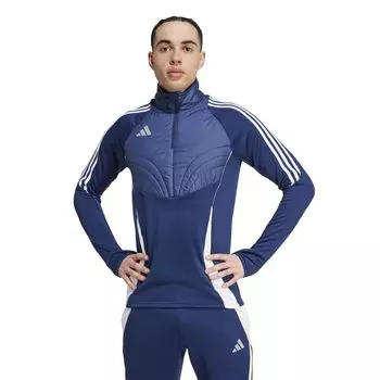 Adidas Tiro 24 Winterized Jersey Top JTQ63 Zip Casual Team Navy Jacket, Lifestyle, Men s, Blue/White (IY0127)