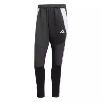 Adidas Штаны мужские зимние Tiro 24, черные, светло-агатовые IM9974 S