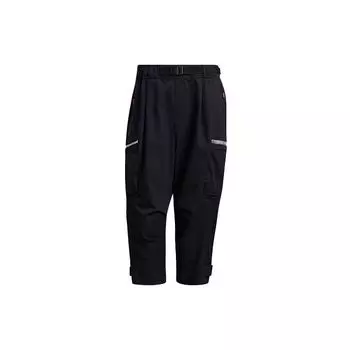 Adidas Tiro 34 Тренировочные брюки увеличенной длины, свободного кроя, средней посадки, мужские брюки длиной три четверти, черные GP0956 M