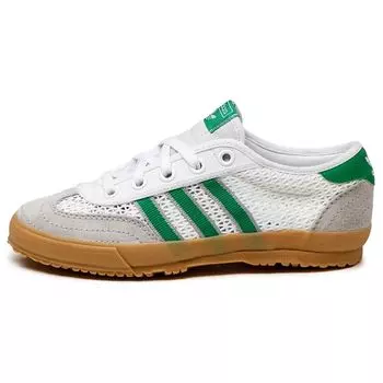 Adidas Tischtennis Обувь Белые Зеленые Женские Кроссовки Серые-Два IE0874 36