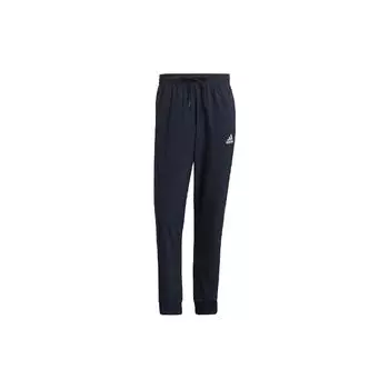 Adidas Тканые спортивные штаны с тремя полосками, мужские, Legend-Ink-Blue GK8981 L