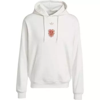 Adidas Толстовка с капюшоном Fc Bayern Anniversary Off White для мужчин в уличном стиле JF0576 S