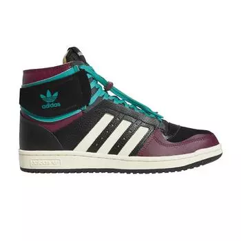 Adidas Top Ten DE Черные бордовые мужские кроссовки S24117