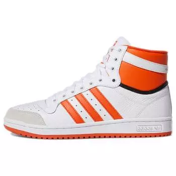 Adidas Top Ten High White Team Orange Унисекс Кроссовки Foot-White Core-Black S24136 41