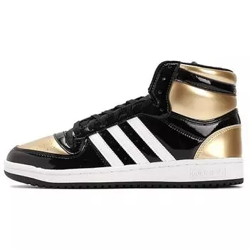 Adidas Top Ten RB Black Gold Patent Unisex Кроссовки Core-Black Gold-Metallic Footwear-White FX7873 36