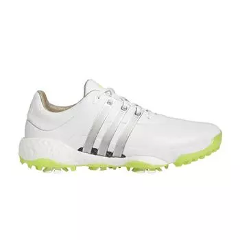 Adidas Tour 360 22 Cloud White Solar Slime Мужские кроссовки серебристо-металлик GX4128 41