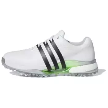 Adidas Tour 360 24 Golf White Green Spark Женские кроссовки Cloud-White Core-Black IF0259 38