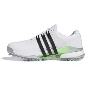 Adidas Tour 360 24 Golf White Green Spark Мужские кроссовки Cloud-White Core-Black IF0243 42