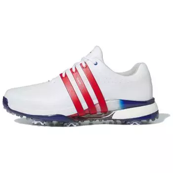 Adidas Tour 360 24 Golf White Scarlet Royal Мужские кроссовки Cloud-White Better-Scarlet Royal-Blue IE3370 40
