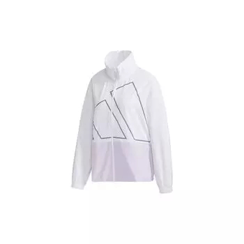 Adidas Track Top Повседневная спортивная куртка Женские топы Белый GL5619 M