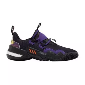 Adidas Trae Young 1 Black Team College Purple Мужские кроссовки Core-Black Team-Solar-Orange GZ4627 46