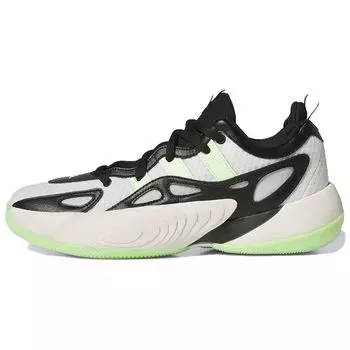 Adidas Trae Young Unlimited 2 белые зеленые искрящиеся унисекс-кроссовки Cloud-White Off-White IE7761 44