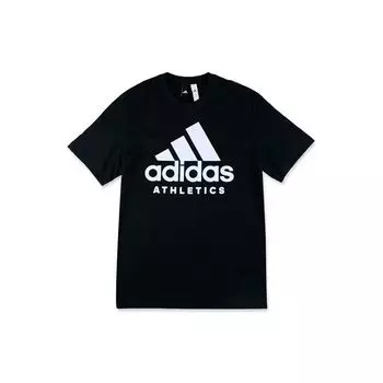 Adidas Training Crew Neck с коротким рукавом Мужские футболки Черные BR4749 XXL