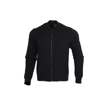 Adidas Тренировочная однотонная мужская куртка с логотипом, черная GF3970 XL