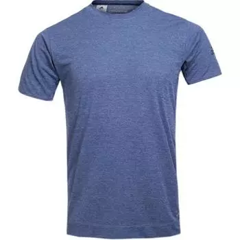 Adidas Тренировочная серия Удобный мягкий свитер с круглым вырезом и коротким рукавом Футболка мужская, топы синего цвета S98656 S