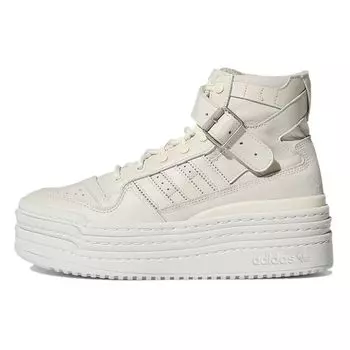Adidas Triple Platforum Hi Off White унисекс кроссовки кремово-белые S42803 46